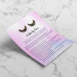 Flyer Colores de color rosa de la coloración de las pest<br><div class="desc">Encendido Artista De Maquillaje Instrucción Aftercare Flyers Color de agua Ombre Rosa.</div>