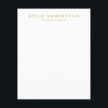 Flyer Colores de oro blanco Plata de moda profesional<br><div class="desc">Presente este diseño moderno y elegante. Esta plantilla se puede personalizar para satisfacer todas las ocupaciones profesionales.</div>