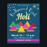 Flyer Colores del festival hindú moderno personalizable<br><div class="desc">Personalizable Los colores de Holi festival la moderna y colorida tarjeta de invitación. Celebre el festival hindú holi de colores con este colorido diseño brillante y feliz. Moderno y moderno festival de holi abstracto estético de ilustracion y vajilla de fiesta. Por favor, consulte la colección de otros productos. Festival Hindu...</div>