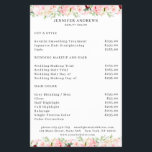 Flyer Comedor florido moderno<br><div class="desc">Hermoso y moderno bouquet floral Flyer. Edite su producto en minutos agregando sus datos. Puede cambiar el tipo de letra/color/posición "personalizando más".</div>