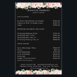 Flyer Comedor florido moderno<br><div class="desc">Hermoso y moderno bouquet floral Flyer. Edite su producto en minutos agregando sus datos. Puede cambiar el tipo de letra/color/posición "personalizando más".</div>