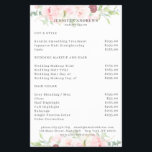 Flyer Comedor florido moderno<br><div class="desc">Hermoso y moderno bouquet floral Flyer. Edite su producto en minutos agregando sus datos. Puede cambiar el tipo de letra/color/posición "personalizando más".</div>