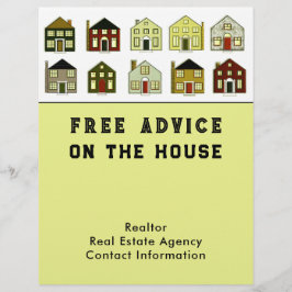 Flyer Comercialización de agentes inmobiliarios