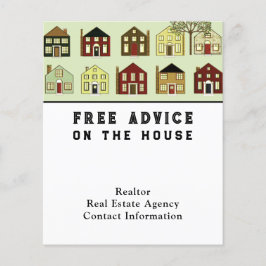 Flyer Comercialización de agentes inmobiliarios
