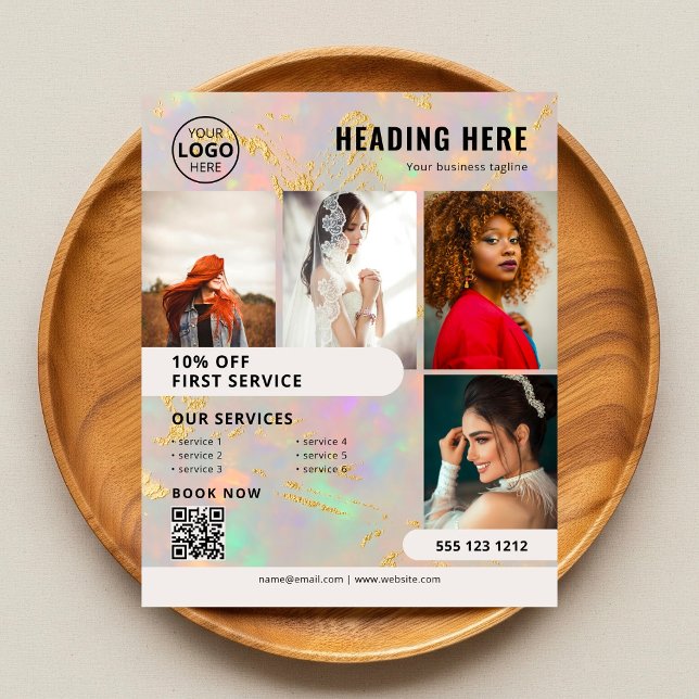 Flyer Comercialización de fotografías de Opal Stone (Subido por el creador)