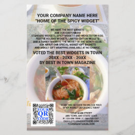 Flyer Comercialización de Personalizado fotográfico lige