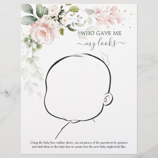 Flyer Cómo puede ser que nuestro bebé luzca el juego de  (Frente)