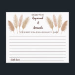 Flyer Compartir una fecha ideal para la tarjeta de ducha<br><div class="desc">Haz que sea tu propio al agregar tu texto (y fotos personales). Para acceder a las herramientas de edición avanzadas,  vaya a "Personalize" (Personalizar),  desplácese hacia abajo y pulse el enlace "click to personalizar more" (hacer clic en más ). Ver la colección completa para todos los diseños coincidentes!</div>