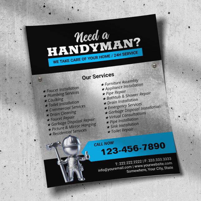 Flyer Complemento y reparación profesional 3D Metalizado (Subido por el creador)