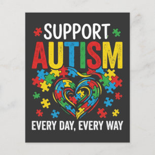 Flyer Conciencia del autismo