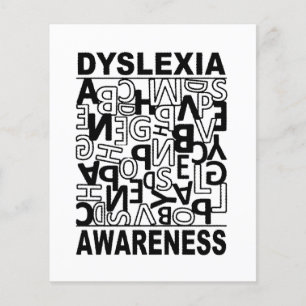 Flyer Conciencia sobre Dislexia Profesores Estudiantes D