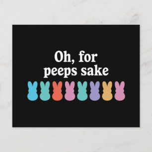 Flyer Conejo de Pascua Feliz Carnaval Cristiano Religios