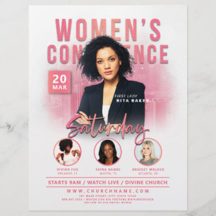 Flyer Conferencia de Servicio de la Iglesia de Mujeres C