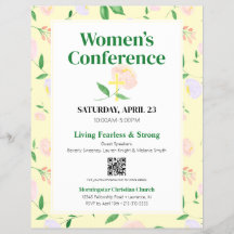 Conferencia floral de primavera para mujeres