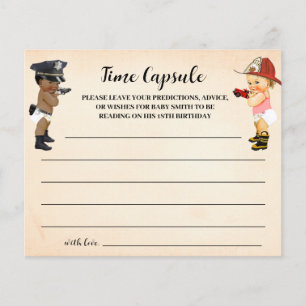 Flyer Consejos de Cápsula del Tiempo para la Ducha de Ba