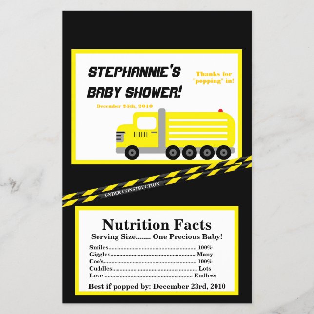 Flyer Construcción de envolvimiento de palomitas de micr (Frente)