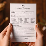 Flyer Consulta De Exención De Registro De Cliente De Eye<br><div class="desc">Mantenga registros detallados del cliente y racionalice su negocio de lash con nuestro formulario de registro de cliente de extensión Eyelash. Esta plantilla descargable le permite realizar un seguimiento eficaz de la información, las preferencias y los detalles de la aplicación, garantizando un servicio excepcional y resultados coherentes. Características clave de...</div>
