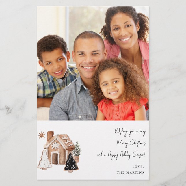 Flyer Cookies de la Casa de Gingerbread y Navidades M (Frente)