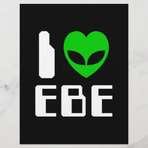 Flyer Corazón Alien EBE
