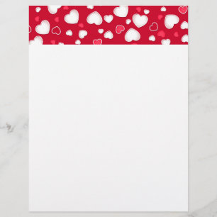 Flyer Corazones cortos