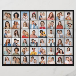 Flyer Crea tu propio collage de 48 fotos