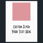 FLYER CREA TU PROPIO PERSONALIZADO<br><div class="desc">Diseña tu propia ropa personalizada, regalos, novedades, coleccionables, favores de fiesta y más. Sube tus propias obras de arte o fotos, agrega tus propias palabras y elige entre cientos de fuentes geniales y colores de fondo ilimitados. Fácil de personalizar. Ideal para todas las ocasiones, diseña cosas personalizadas a tu gusto,...</div>