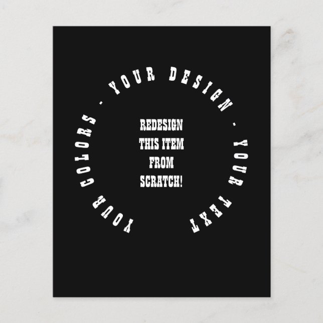 Flyer Crear el propio (Frente)