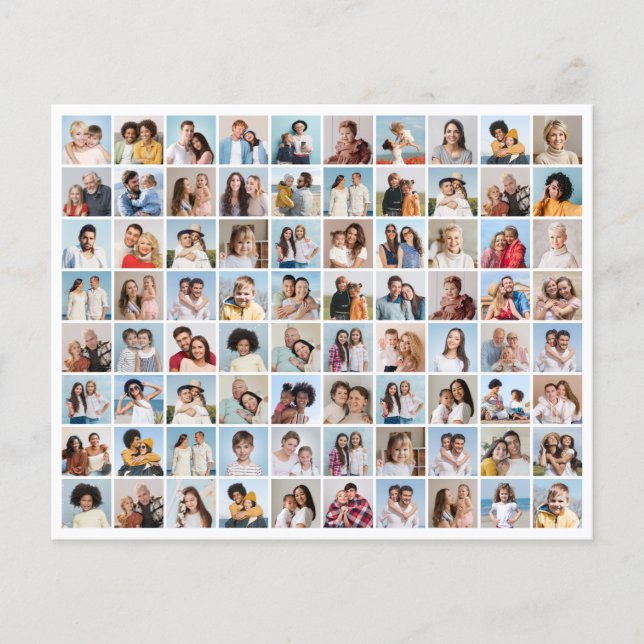 Flyer Crear su propio Collage de fotos 80 (Frente)