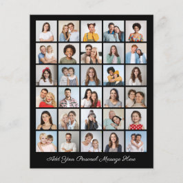 Flyer Crear su propio Collage de fotos de 30