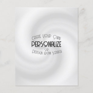 Flyer Crear su propio diseño personalizado