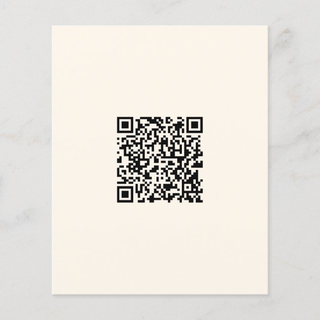 Flyer Crear un código QR instantáneamente | Editable fue (Frente)