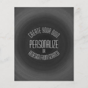 Flyer Crear un diseño propio - personalizado