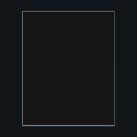 Flyer Create Your Own Black Custom Design Holiday Card<br><div class="desc">Make it uniquely yours with this Black customizable template. Add your own text,  photo,  or artwork to create a personalized gift perfect for birthdays,  weddings,  anniversaries,  or any occasion. Stylish,  versatile,  and timeless in classic black.</div>