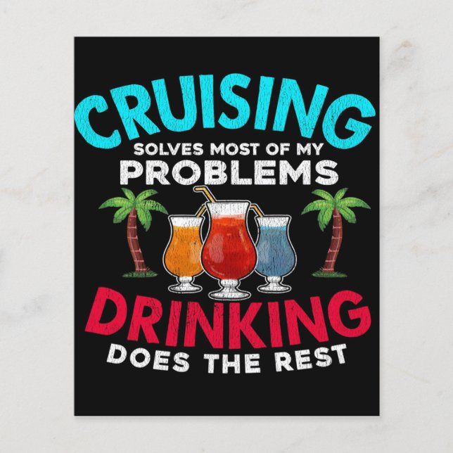 Flyer Cruising Resuelve la mayoría de mis problemas bebi (Frente)