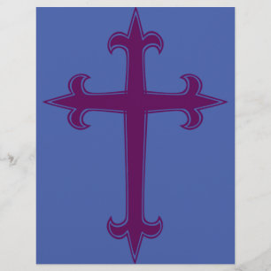 Flyer Cruz Morada Cristiana