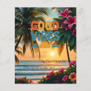 Flyer Cuaderno tropical de ondas de verano