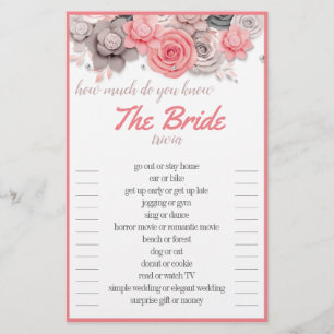 Flyer Cuánto conoces la tarjeta de viaje de novias