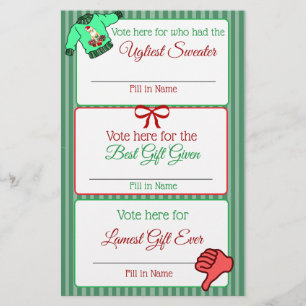 Flyer Cuatro divertidos juegos de Navidades