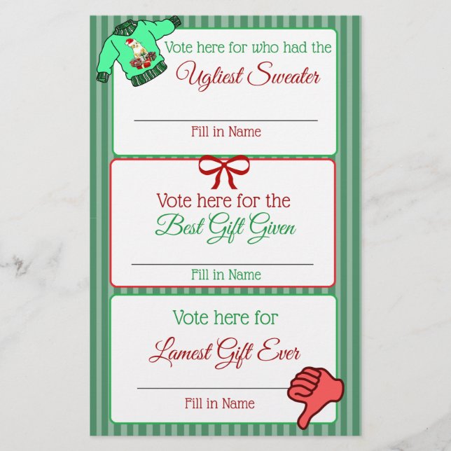 Flyer Cuatro divertidos juegos de Navidades (Frente)