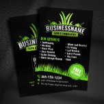 Flyer Cuidado de jardín verde negro cuidado paisajismo c<br><div class="desc">Este diseño elegante y profesional de volante es perfecto para cualquier tipo de cuidado de césped o de paisajes. El fondo negro ofrece un sorprendente contraste con el césped verde y los iconos de la cortadora de césped, creando un impacto visual memorable. Características principales: Diseño moderno y limpio: El diseño...</div>