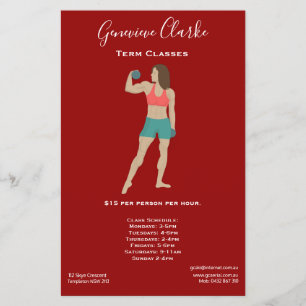Flyer Culturismo