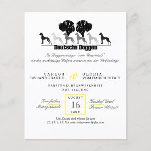 Flyer Cumpleaños de perritos