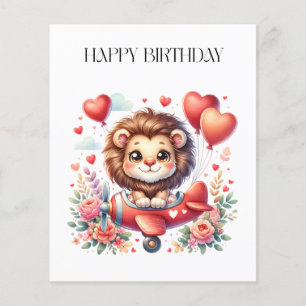 Flyer Cumpleaños del León Volador