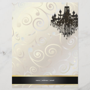 Flyer Cupcakes de araña de PixDezines remolinos/blanco p