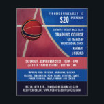 Flyer Curso de capacitación sobre diseño de baloncesto y<br><div class="desc">Diseño De Baloncesto,  Curso De Entrenamiento De Baloncesto Volantes Publicitarios Por La Tienda De Tarjetas De Negocios.</div>