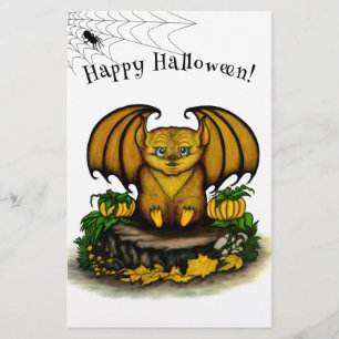Flyer Cute Halloween Bat