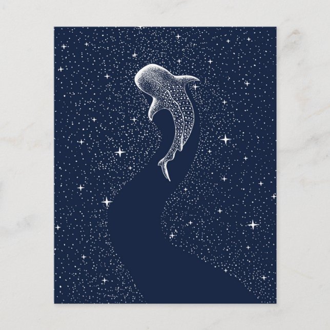 Flyer Cute Shark Blanket | Artículos de regalo | Decorac (Frente)