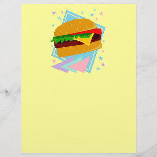 Flyer Cute Yummy Burger