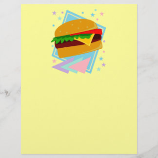 Flyer Cute Yummy Burger