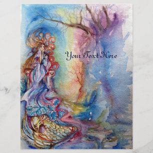 Flyer DAMA DEL LAGO / Magia y Misterio